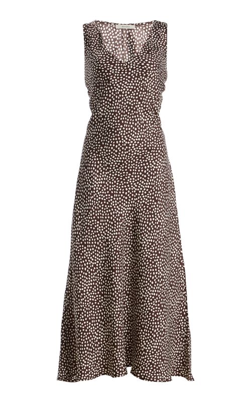 The Provence Silk Maxi Dress - Moda Operandi