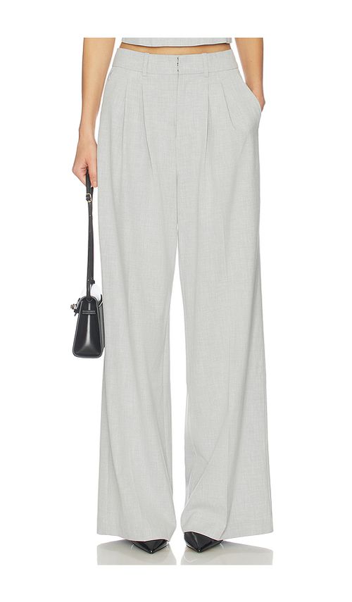 Good american pantalón con trabilla essential en color gris claro 00 también , 10, 12, 14, 16, 18, 2, 20, 22, 4