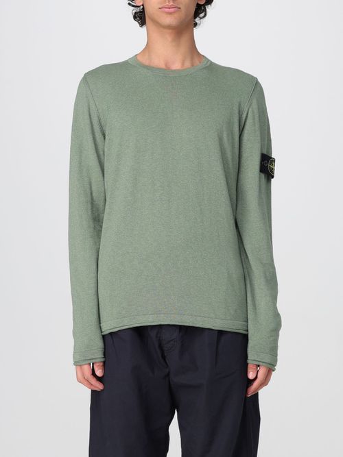 Sweater STONE ISLAND Men color Green