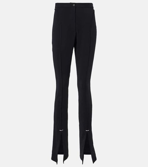 High-rise slim pants