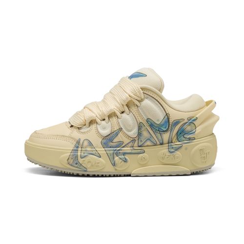 PUMA Lamelo Ball LaFrancé Airbrush Big Kids' Sneakers in Yellow