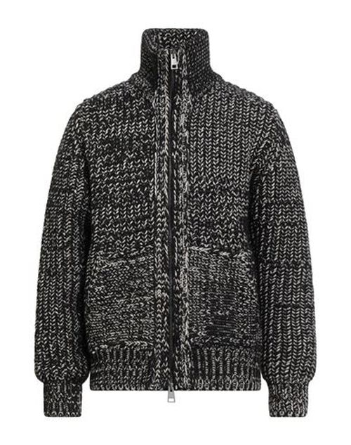 Man Cardigan Black Size 42 Wool, Alpaca wool, Nylon, Cashmere