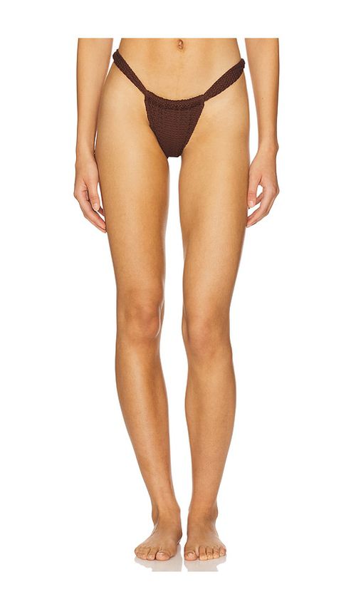 Montce x REVOLVE Sandra Bikini Bottom in Chocolate. -  XS also in L