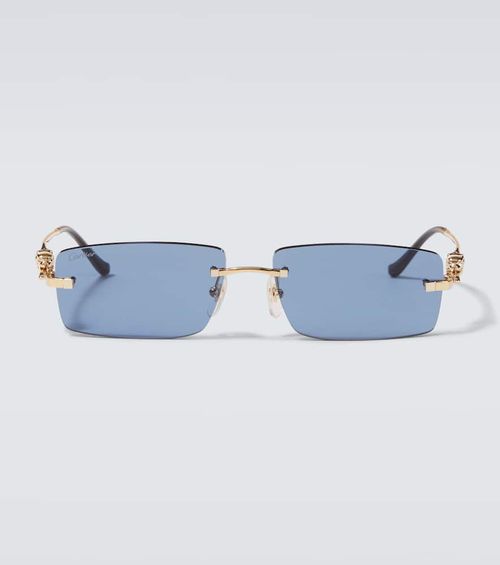 Cartier Eyewear Collection Panthère De Cartier rectangular sunglasses