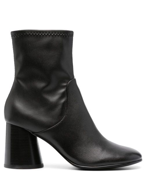 Cl90mm leather ankle boots - Black