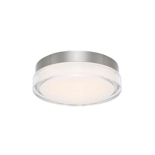 Stainless Steel LED Flush Mount from the Dot Collection