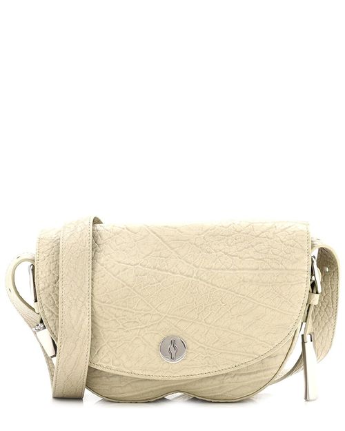 Beige Sheep Leather Chess Satchel Small (Authentic Pre-Loved)