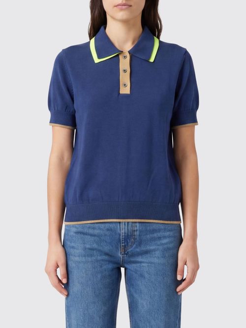 Polo Shirt Woman color Blue