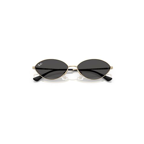 Ray-Ban Kai Bio-based Sunglasses Pale Gold Frame Grey Lense