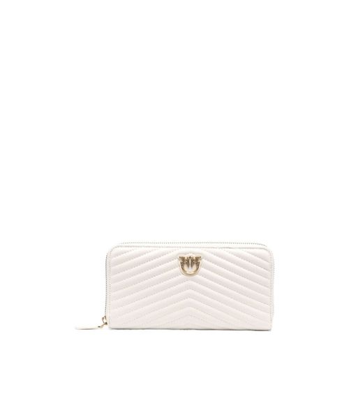 Pinko Ryder Logo Plaque Zipped Wallet