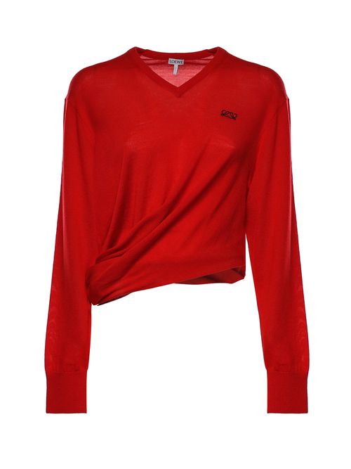 Wool Sweater With Logo