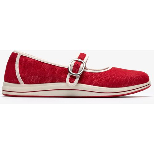 Clarks Womens Brinkley Janey Red Shoe