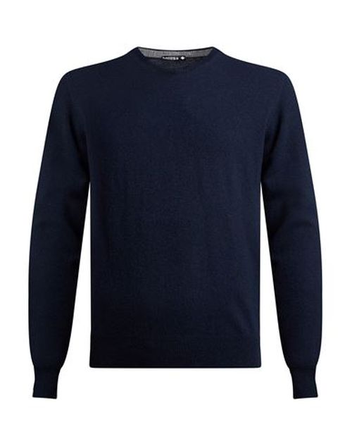 Man Sweater Blue Size M Merino Wool, Viscose, Nylon, Cashmere