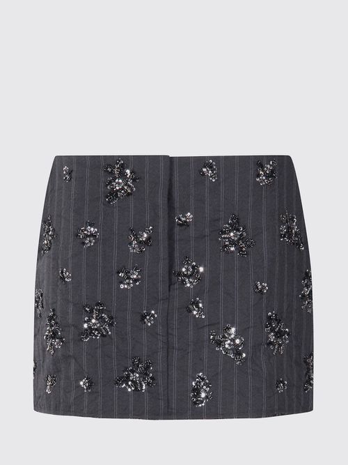 Skirt Woman color Black