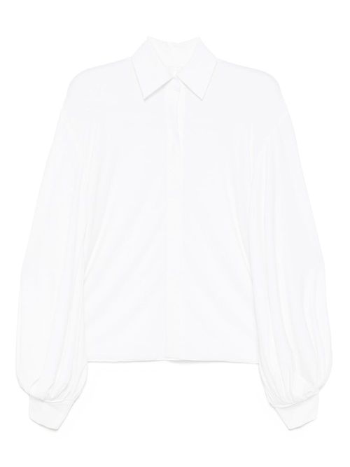 Norma Kamali full sleeved nk shirt - White