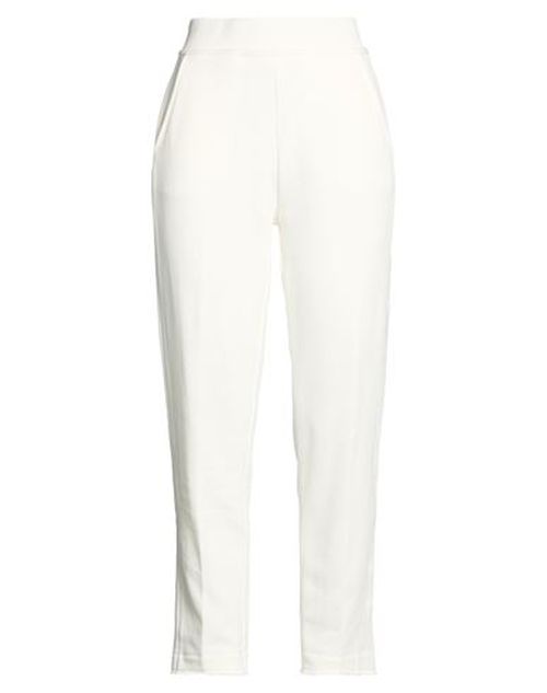 Woman Pants White Size XL Cotton