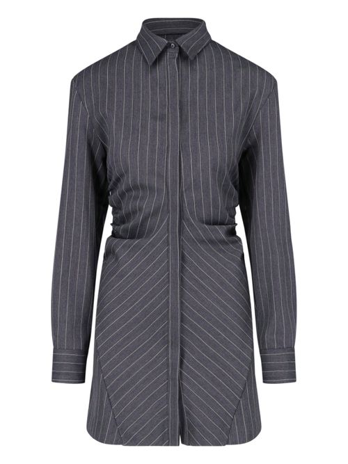 Wool Blend Stretch Dress