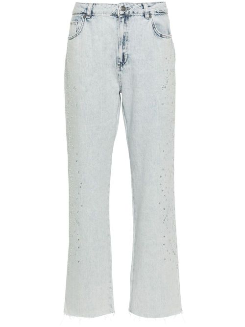 Actitude mid-rise straight-leg jeans - Blue