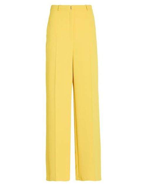 Woman Pants Yellow Size 6 Polyester