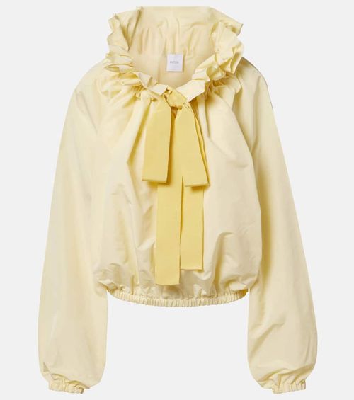 Tie-neck faille top