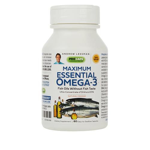 Maximum Essential Omega-3 Orange