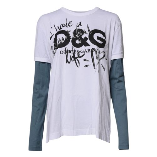 Logo-Graphic Print T-Shirt — White