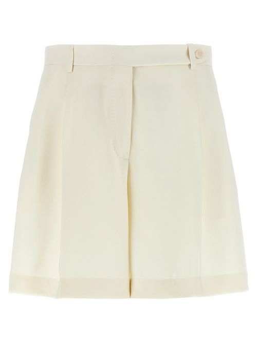 Gaia Bermuda Shorts — White