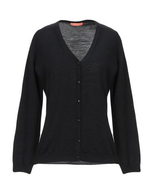 Woman Cardigan Black Size 14 Wool