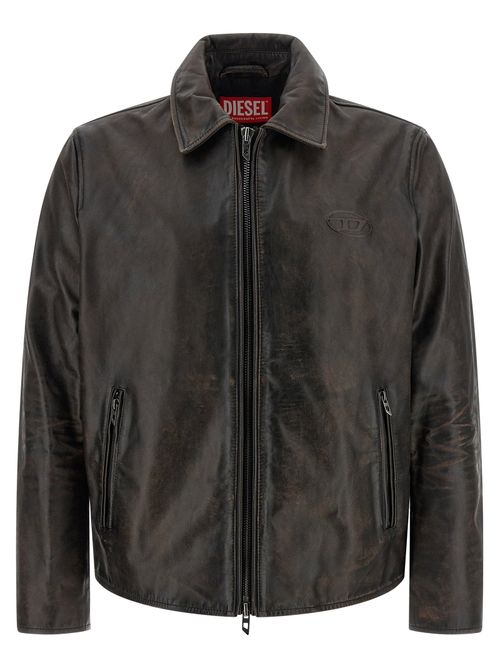 L-Amar-Wrd Jacket — Black