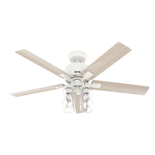 Matte White 52"Ceiling Fan from the Techne Collection