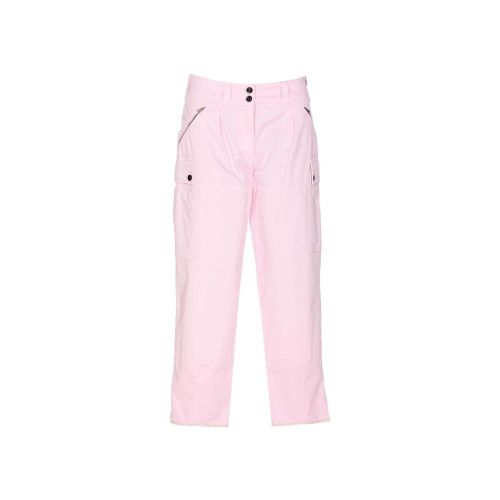 Cotton Cargo Cargo Pants — Pink