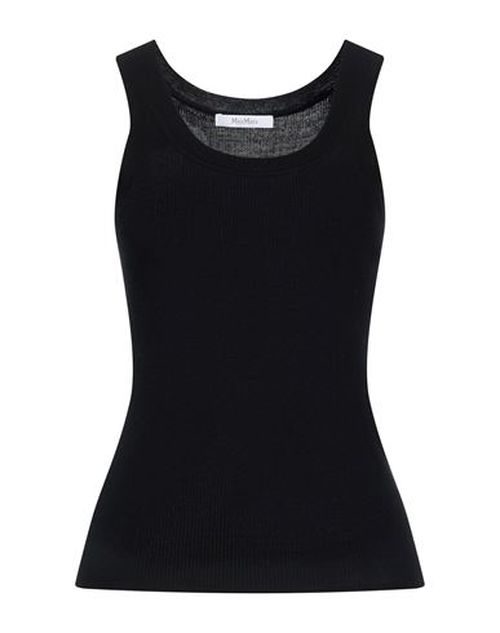 Woman Tank top Black Size XS Virgin Wool