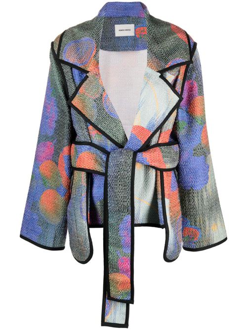 Playa wool jacket - Blue