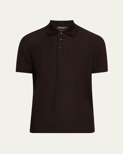 Men's Cerro Cotton and Cashmere Polo Shirt