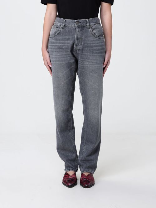 Jeans Woman color Mouse Grey
