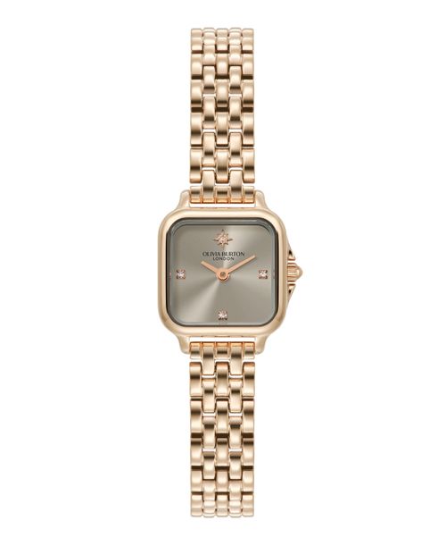 Women's Grosvenor Mini Rose Gold Tone Bracelet Watch, 20mm - Rose Gold