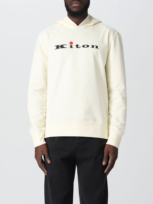 Sweatshirt Men color Yellow Cream