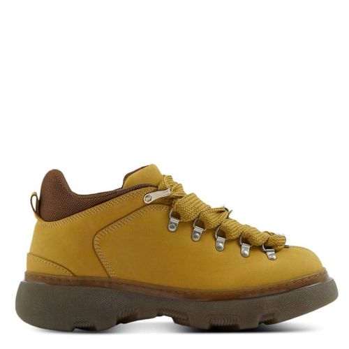 Manilla Nubuck Lace-Up Trek Boots