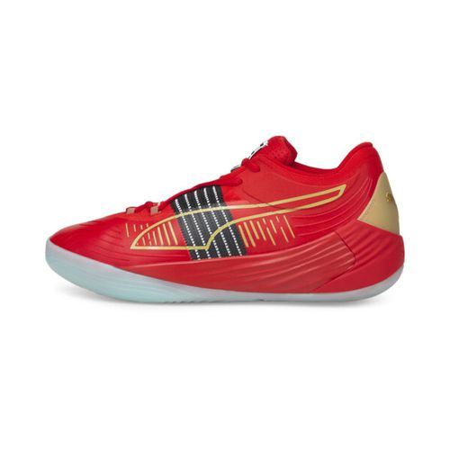 PUMA Fusion Nitro Basketball Shoes in Red