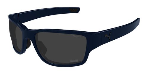 Puma PU0482S Polarized 005 Men's Sunglasses Blue