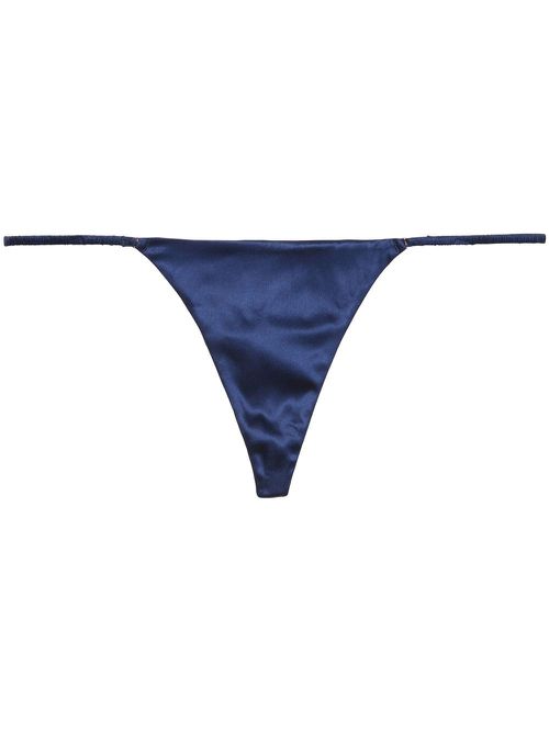 Chain Luxe G-string - Blue