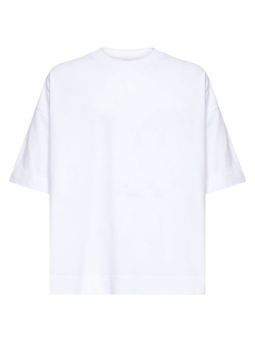 Oversized Heavyweight Cotton Jersey T-Shirt — White
