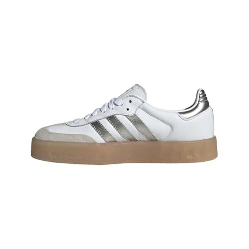 Adidas FTWWHT/SILVMT/GUM3 Women's SAMBAE W FTWR whiteSilver met./Gum 3