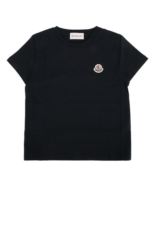 Logo-Embroidered T-Shirt — Black