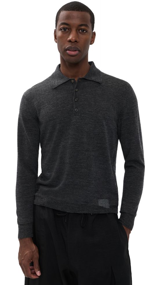 Polo Shirt Pullover Medium Grey