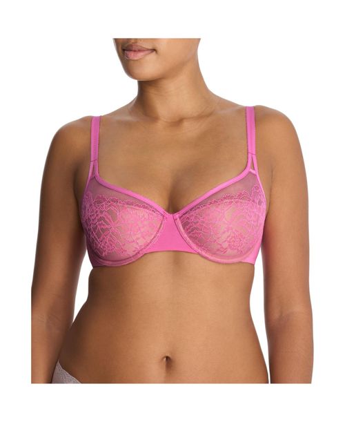 Women's Graceful Full Fit Balconette Contour Underwire Bra - Super pink/cafe