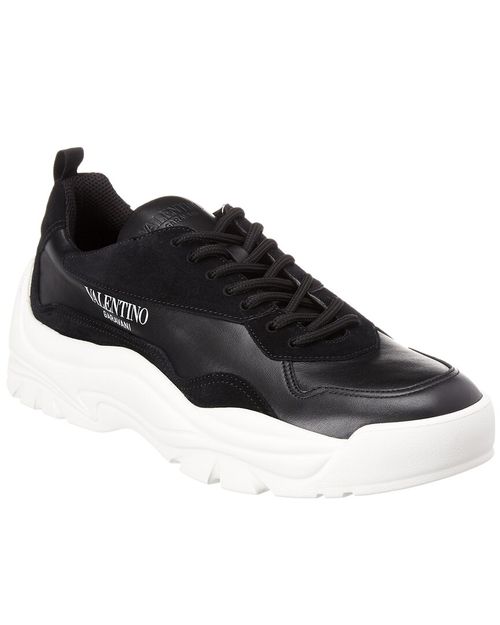 Leather & Suede Sneaker