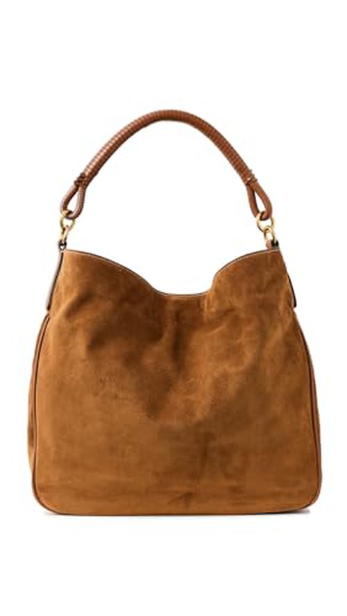 STAUD Women's Perry Hobo Bag, Tan, One Size