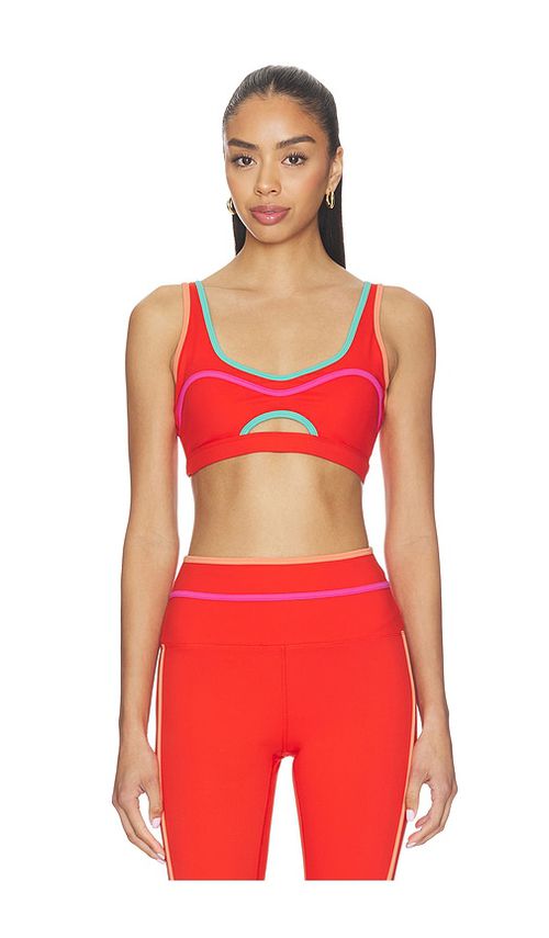 BEACH RIOT Moxie Sports Bra in Red. - M also in L