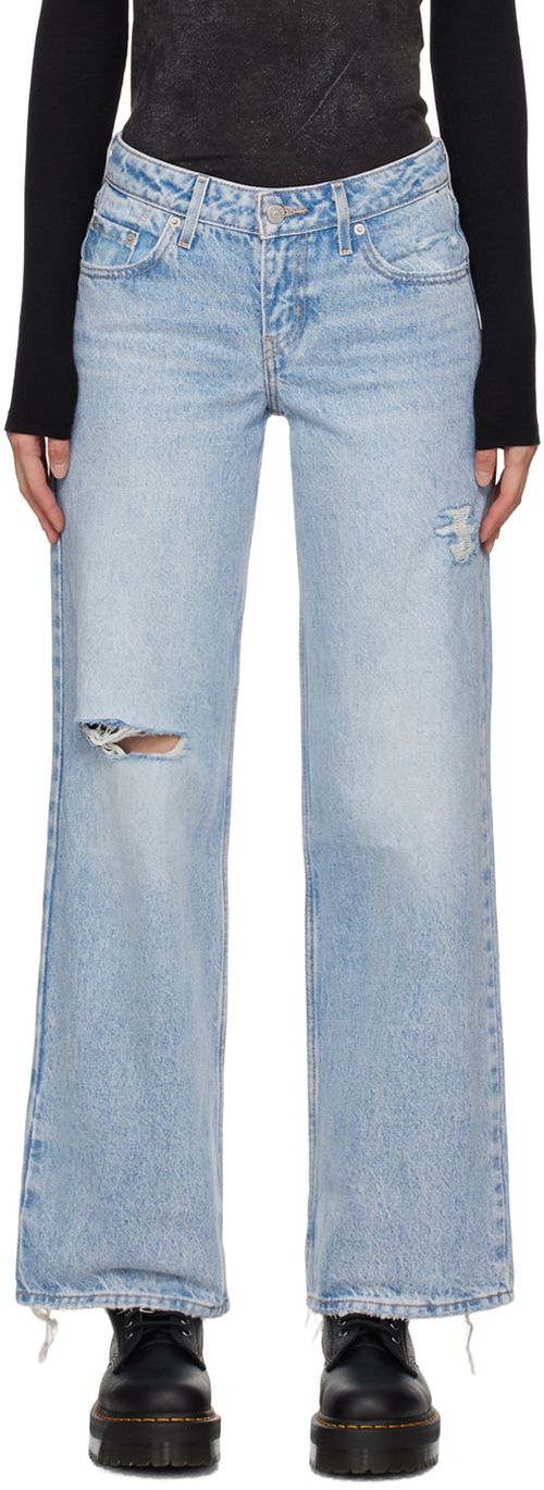 Levi's Blue Low Loose Jeans